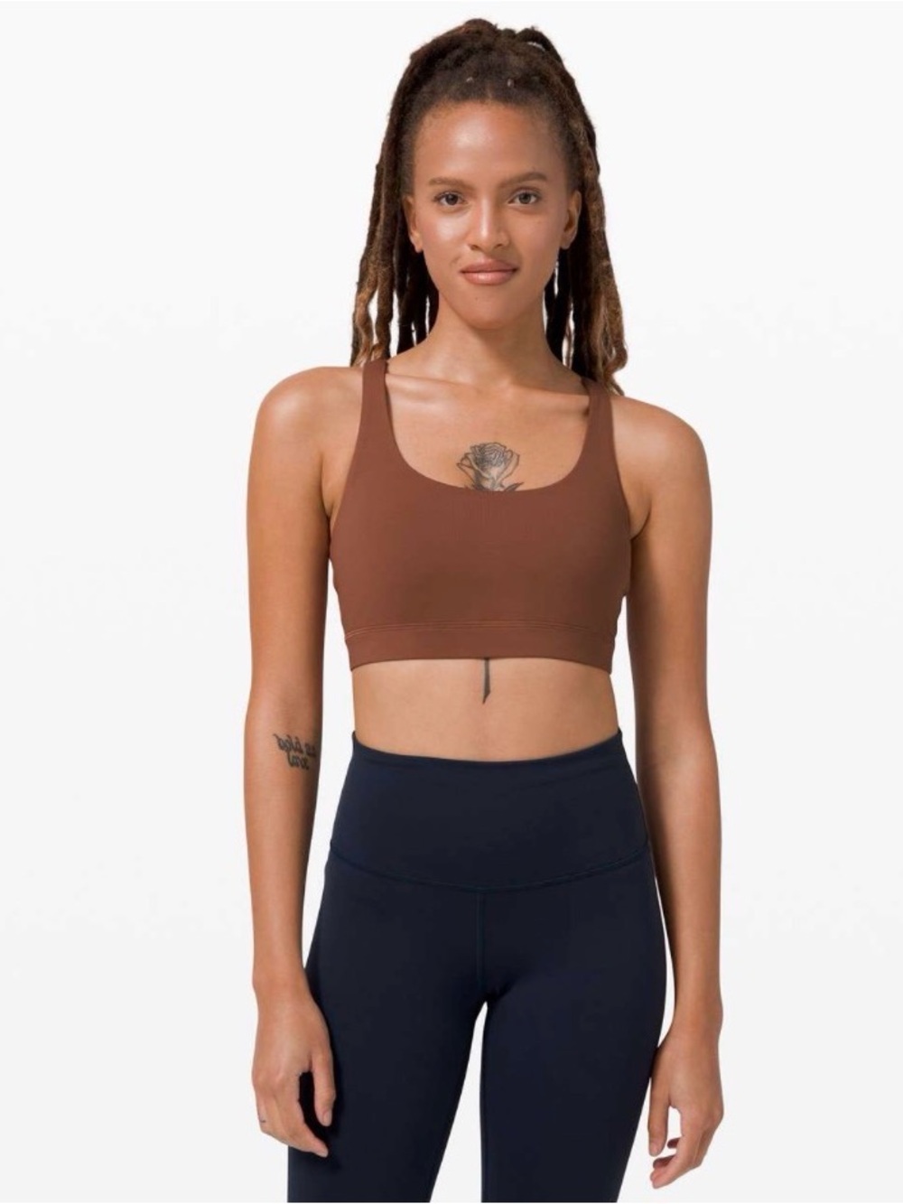 Lululemon Energy Bra *Medium Support, B–D Cups
Ancient Copper